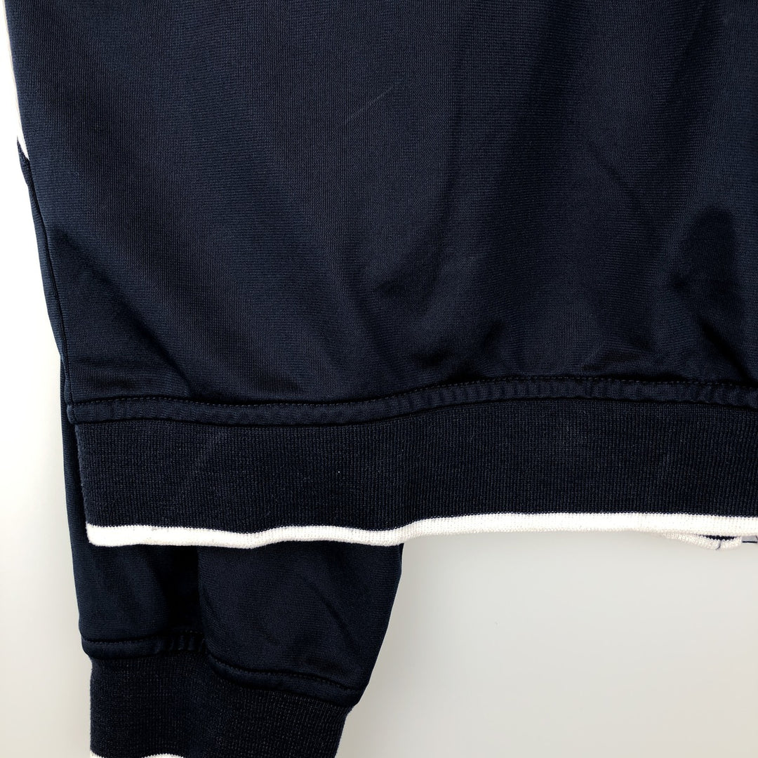 2000'S Reebok Jersey Track Jacket, Men's Size L polyester navy blue type Vintage Second Hand