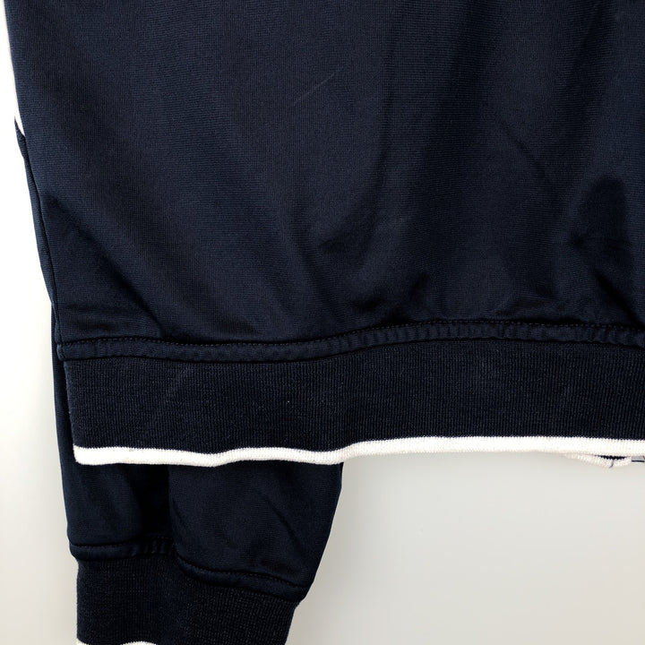 2000'S Reebok Jersey Track Jacket, Men's Size L polyester navy blue type Vintage Second Hand