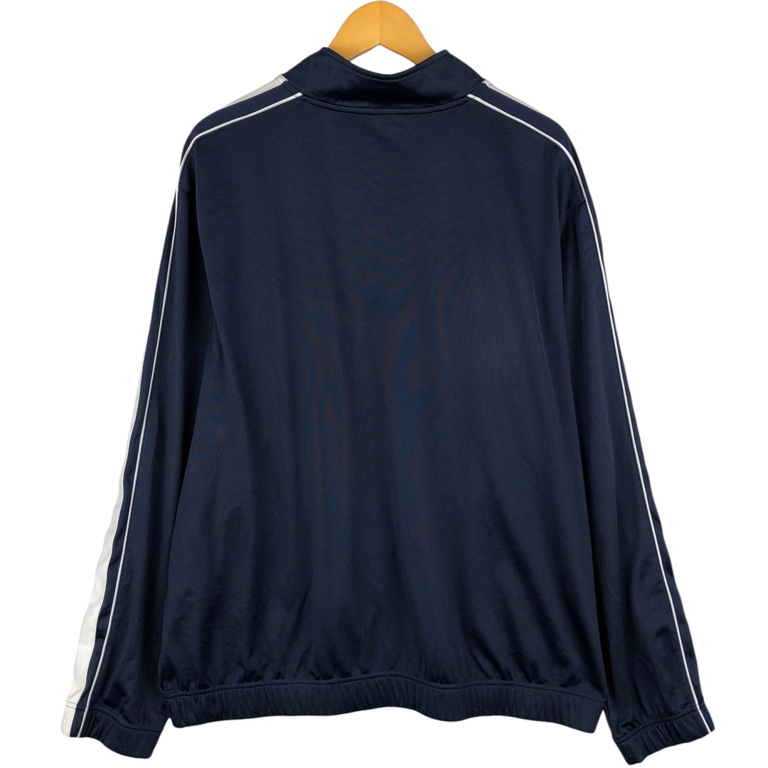 Nike Jersey Track Jacket Men's XL polyester navy blue type Vintage Second Hand
