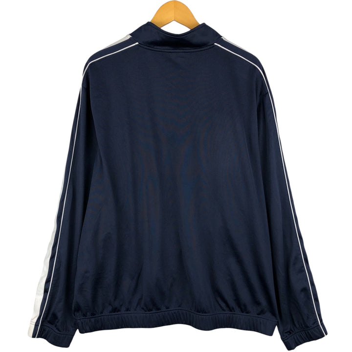 Nike Jersey Track Jacket Men's XL polyester navy blue type Vintage Second Hand