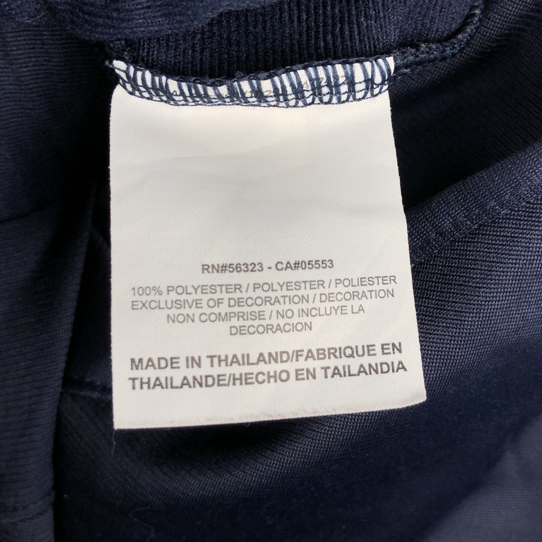 Nike Jersey Track Jacket Men's XL polyester navy blue type Vintage Second Hand