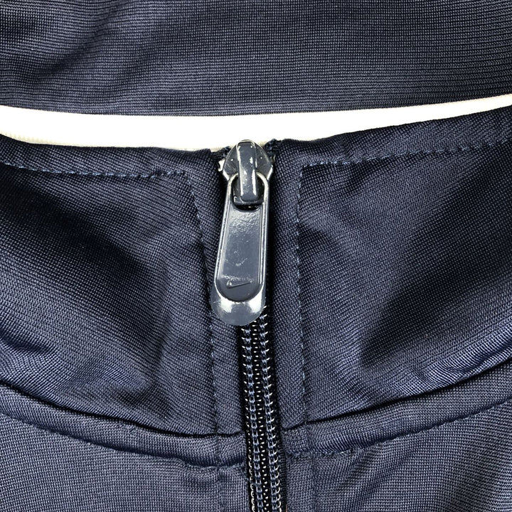 Nike Jersey Track Jacket Men's XL polyester navy blue type Vintage Second Hand