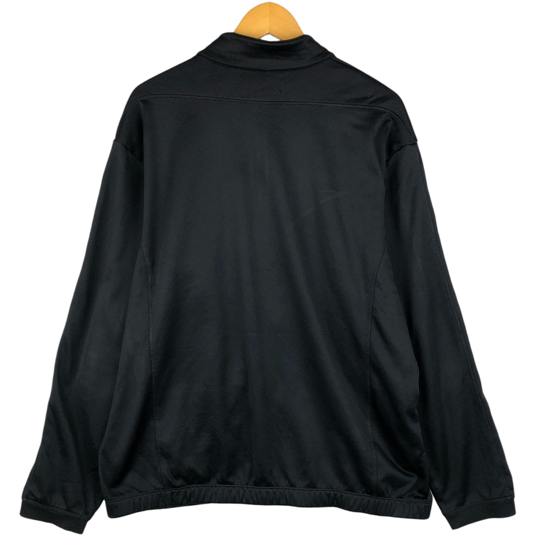Nike Golf THERMA-FIT Jersey Track Jacket Men's XL polyester black type Vintage Second Hand