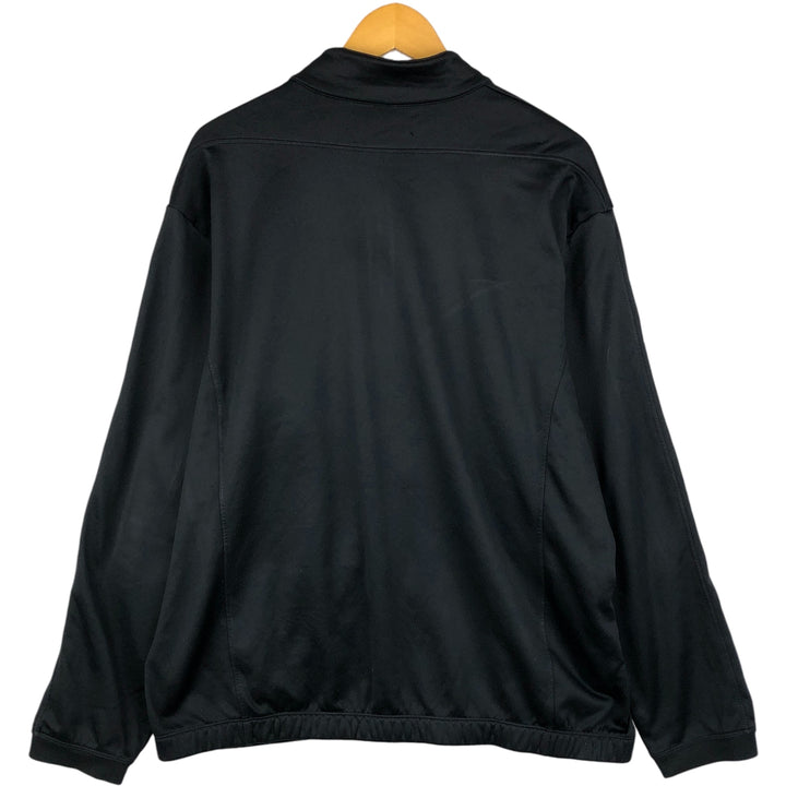 Nike Golf THERMA-FIT Jersey Track Jacket Men's XL polyester black type Vintage Second Hand