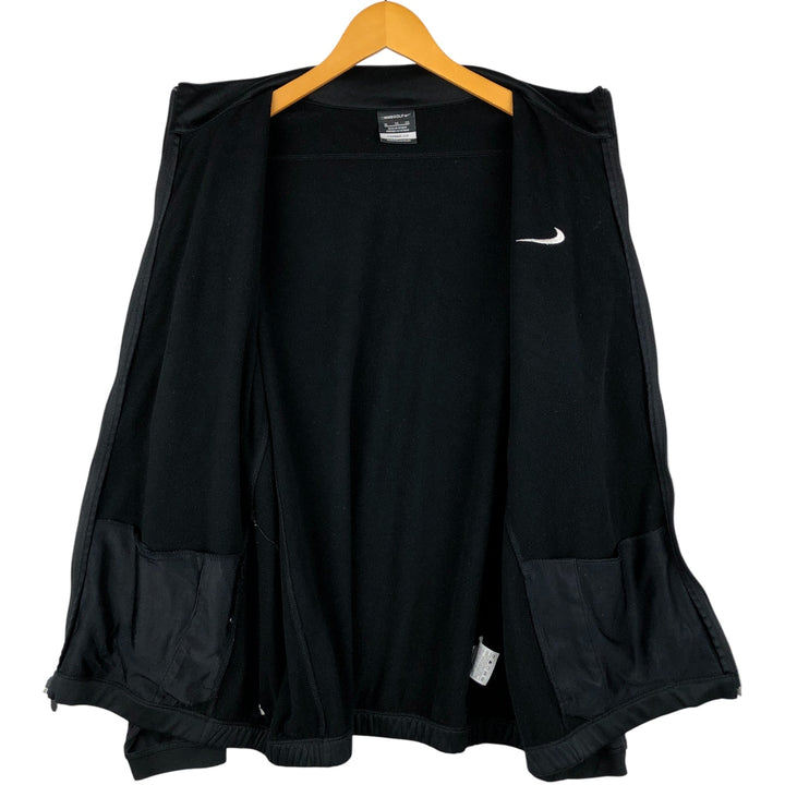 Nike Golf THERMA-FIT Jersey Track Jacket Men's XL polyester black type Vintage Second Hand