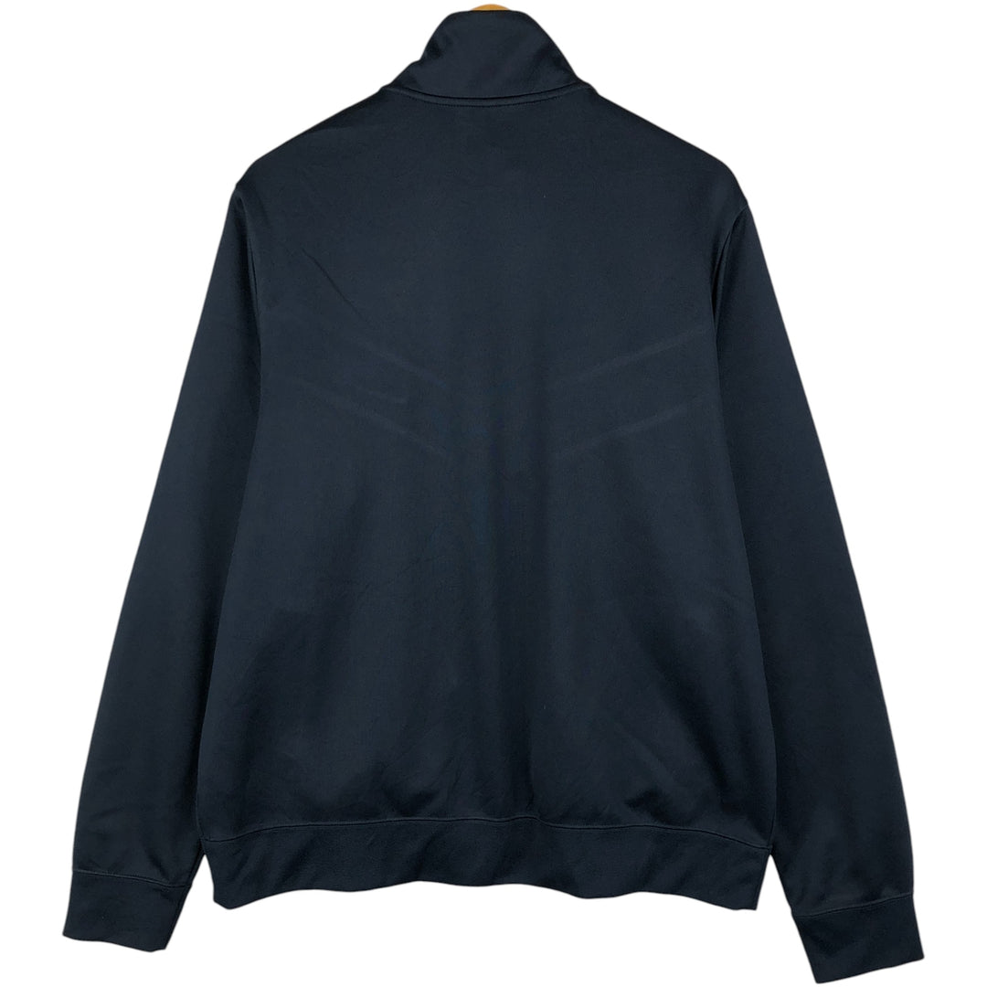 Nike Jersey Track Jacket Men's XL polyester navy blue type Vintage Second Hand