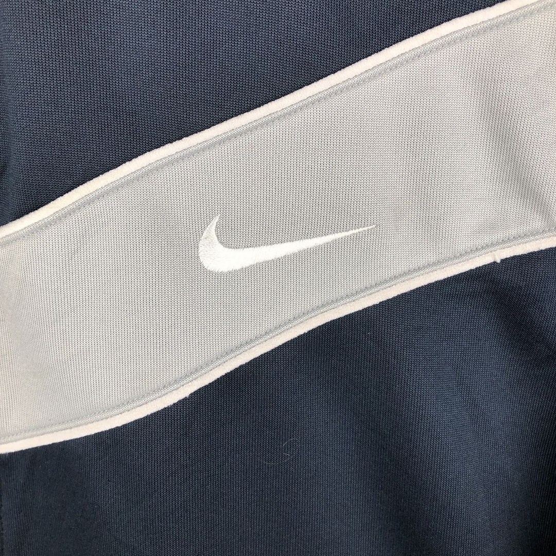 Nike Jersey Track Jacket Men's XL polyester navy blue type Vintage Second Hand