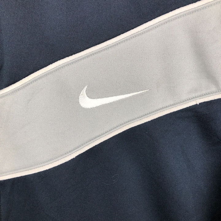 Nike Jersey Track Jacket Men's XL polyester navy blue type Vintage Second Hand
