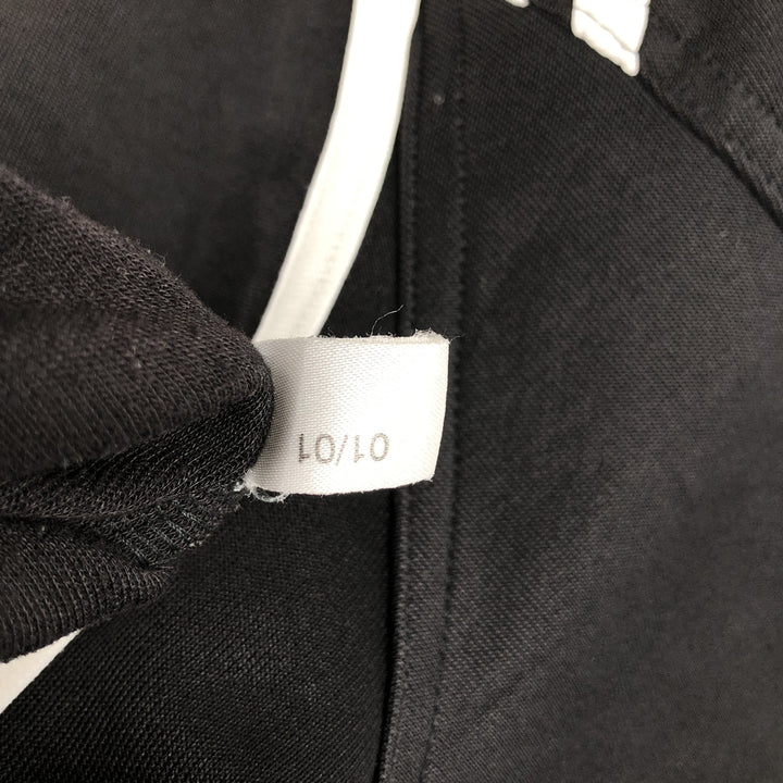 00'S adidas jersey track jacket, men's size L polyester black type Vintage Second Hand