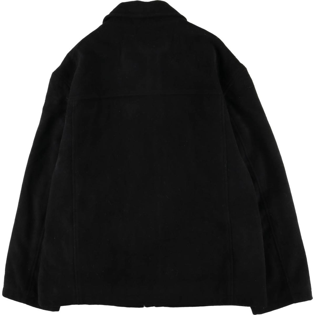 Dockers padded wool sports jacket, men's size L wool black type Vintage Second Hand