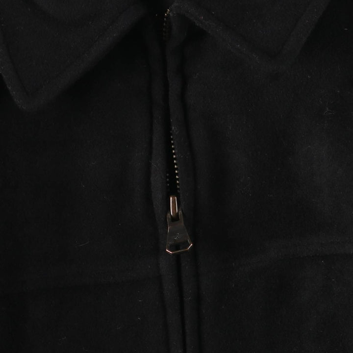 Dockers padded wool sports jacket, men's size L wool black type Vintage Second Hand