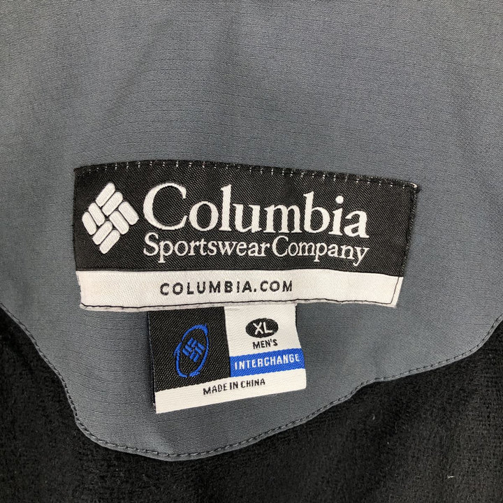 Columbia INTERCHANGE Ripstop Padded Softshell Jacket, Men's XL polyester gray type Vintage Second Hand