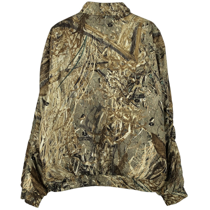90s-00'S Cabelas Camouflage Pattern Reversible Realtree Camo Padded Puffer Jacket, Men's Size L polyester brown type Vintage Second Hand