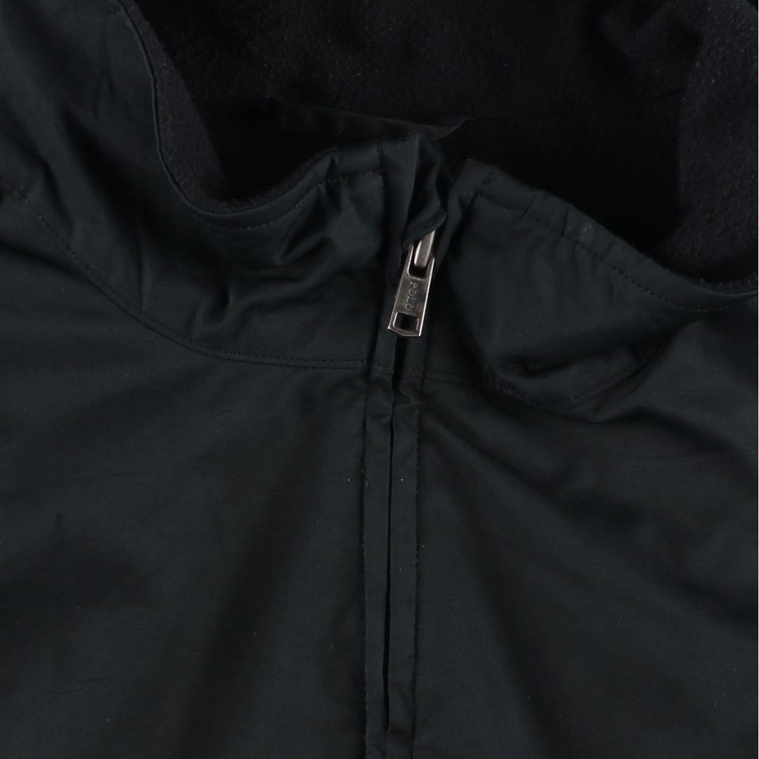 Ralph Lauren POLO by Ralph Lauren padded puffer jacket, men's size XXL polyester black type Vintage Second Hand