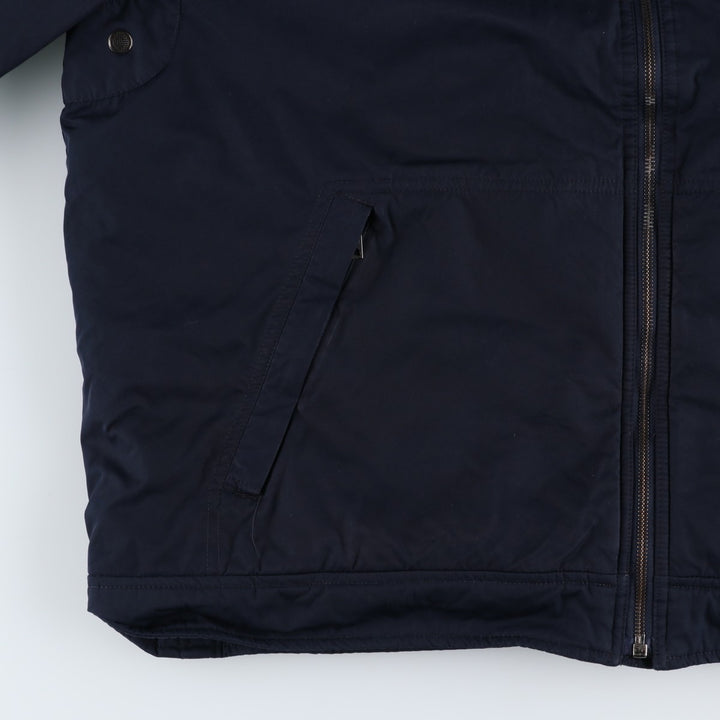 Ralph Lauren POLO by Ralph Lauren padded puffer jacket, men's size XXL polyester navy blue type Vintage Second Hand