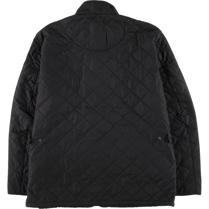 2000s~ Barbour 3 Warrant Quilted Puffer Jacket, Men's XL unclear black type Vintage Second Hand