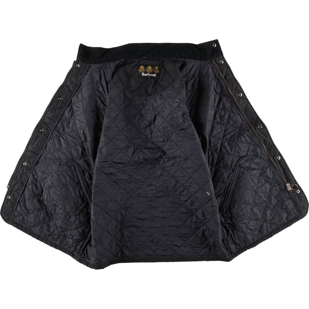 2000s~ Barbour 3 Warrant Quilted Puffer Jacket, Men's XL unclear black type Vintage Second Hand