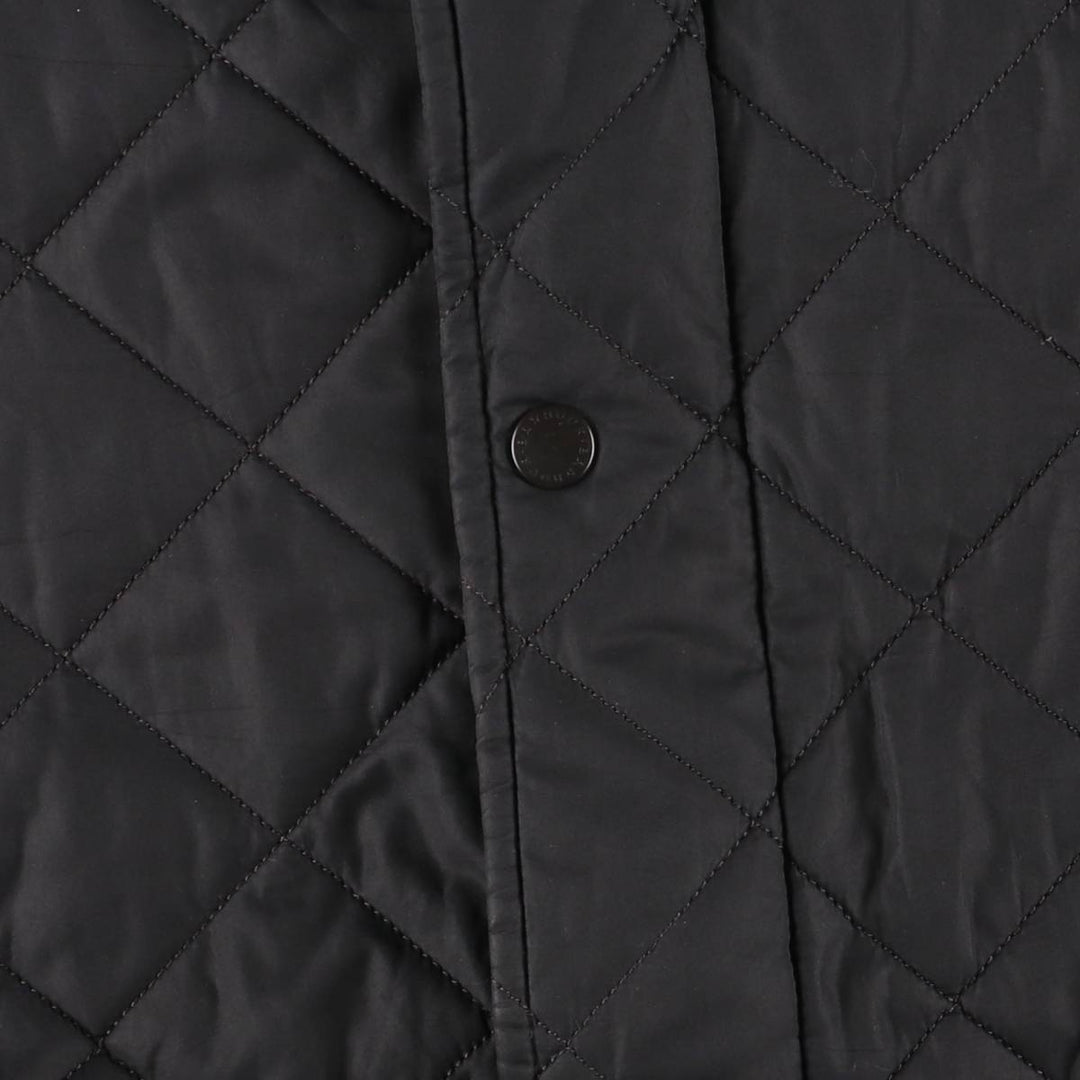 2000s~ Barbour 3 Warrant Quilted Puffer Jacket, Men's XL unclear black type Vintage Second Hand