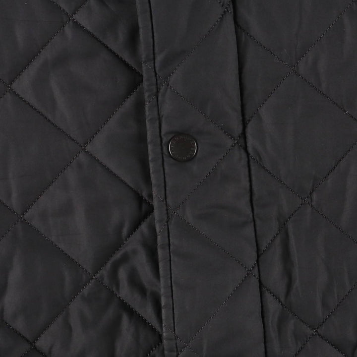 2000s~ Barbour 3 Warrant Quilted Puffer Jacket, Men's XL unclear black type Vintage Second Hand