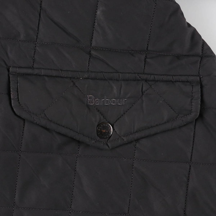 2000s~ Barbour 3 Warrant Quilted Puffer Jacket, Men's XL unclear black type Vintage Second Hand
