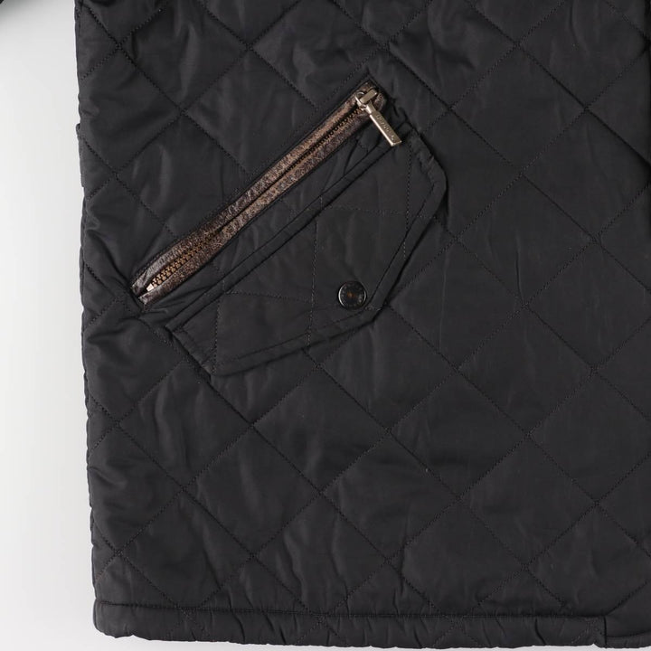 2000s~ Barbour 3 Warrant Quilted Puffer Jacket, Men's XL unclear black type Vintage Second Hand