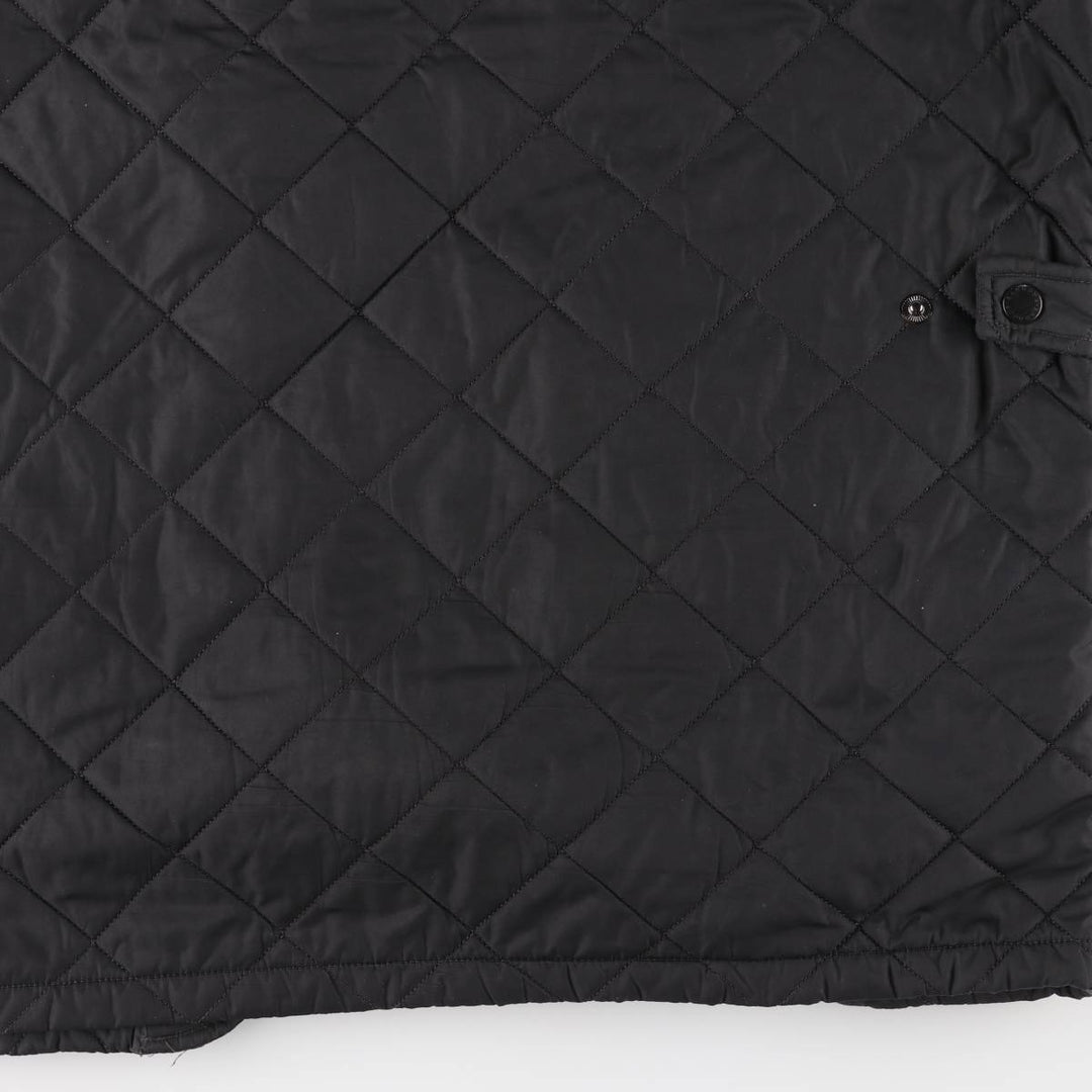 2000s~ Barbour 3 Warrant Quilted Puffer Jacket, Men's XL unclear black type Vintage Second Hand