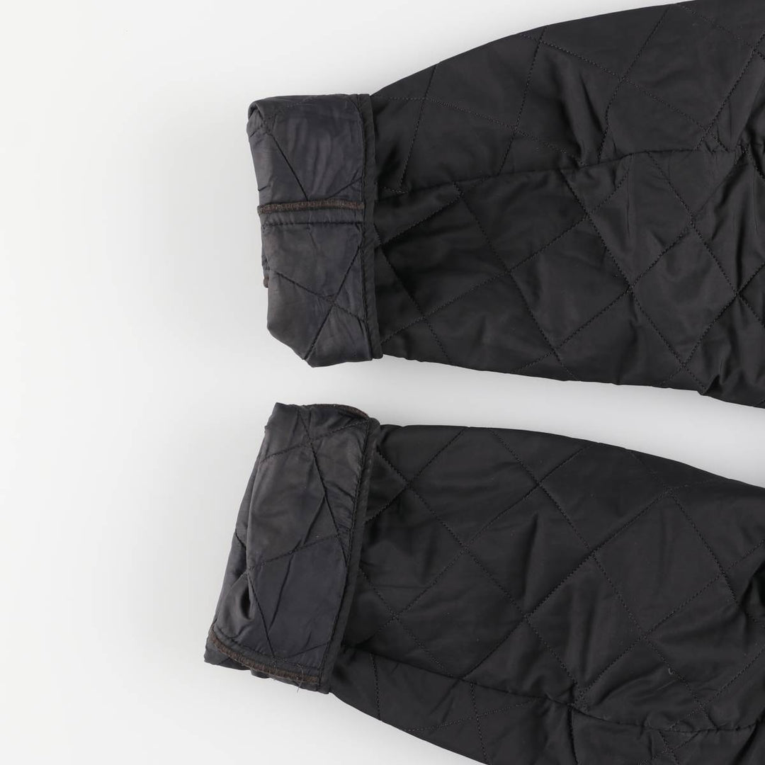 2000s~ Barbour 3 Warrant Quilted Puffer Jacket, Men's XL unclear black type Vintage Second Hand