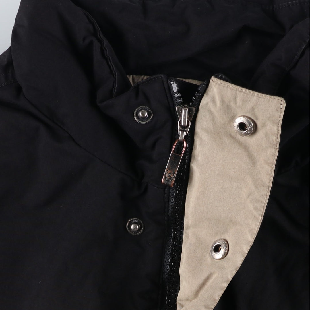 Ralph Lauren CHAPS windbreaker, men's size XXL polyester black type Vintage Second Hand