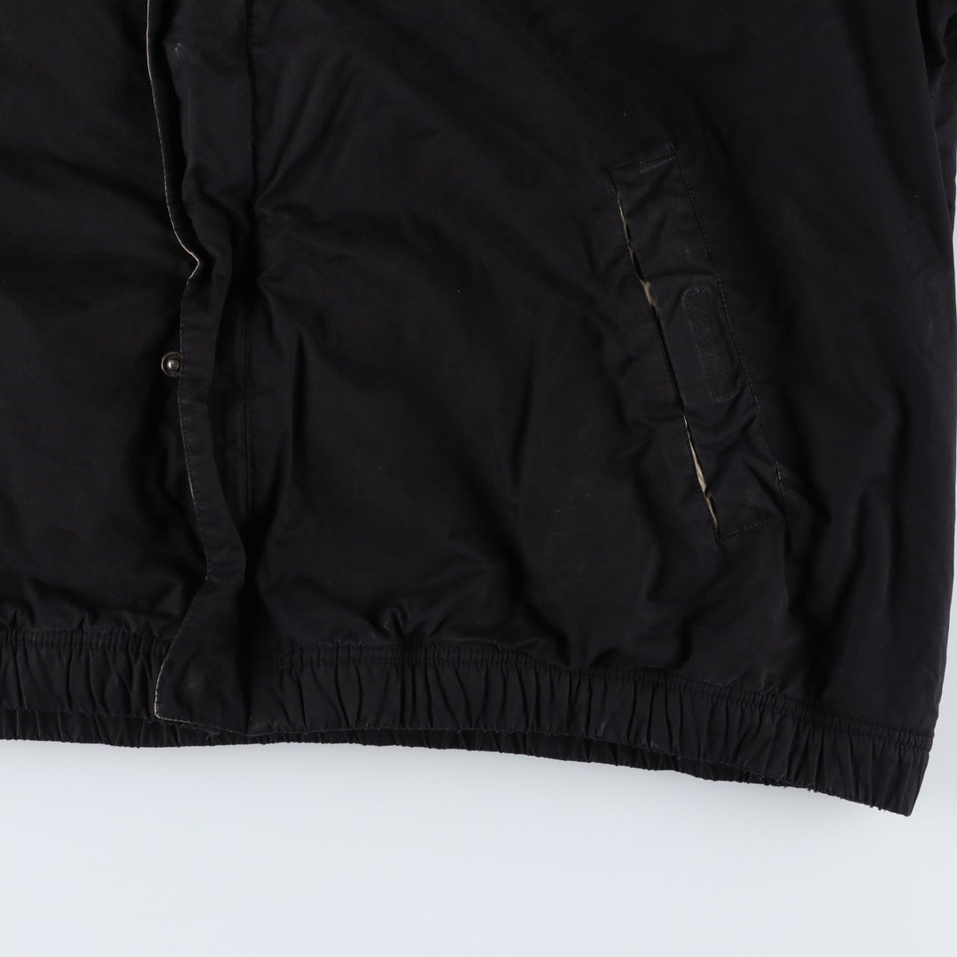 Ralph Lauren CHAPS windbreaker, men's size XXL polyester black type Vintage Second Hand
