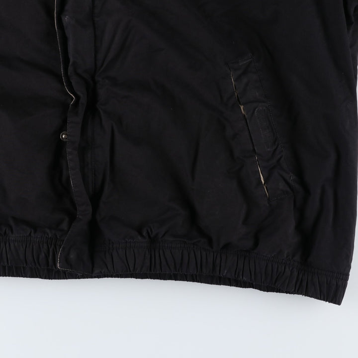 Ralph Lauren CHAPS windbreaker, men's size XXL polyester black type Vintage Second Hand