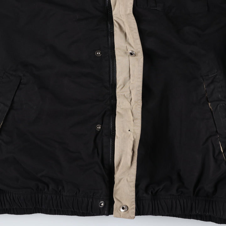 Ralph Lauren CHAPS windbreaker, men's size XXL polyester black type Vintage Second Hand