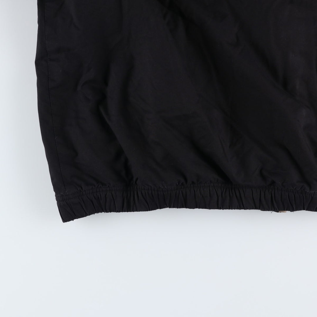 Ralph Lauren CHAPS windbreaker, men's size XXL polyester black type Vintage Second Hand