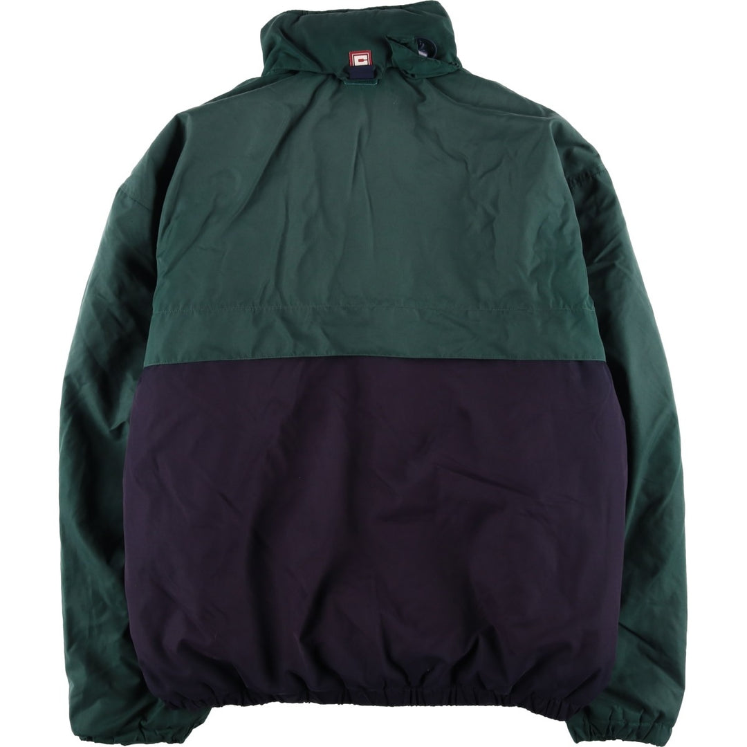 Ralph Lauren CHAPS padded puffer jacket, men's size XL polyester Green type dark green Vintage Second Hand