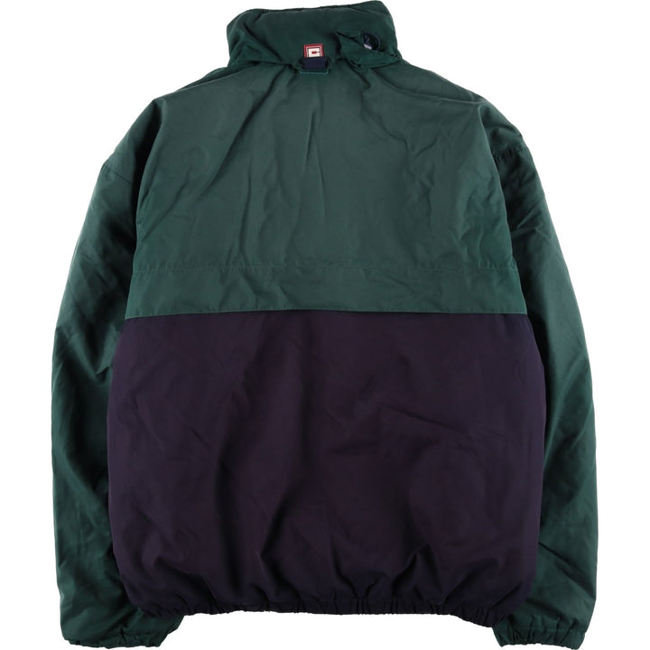 Ralph Lauren CHAPS padded puffer jacket, men's size XL polyester Green type dark green Vintage Second Hand