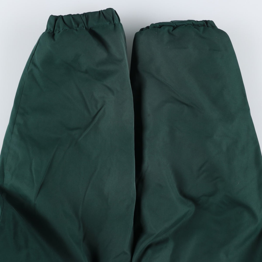 Ralph Lauren CHAPS padded puffer jacket, men's size XL polyester Green type dark green Vintage Second Hand