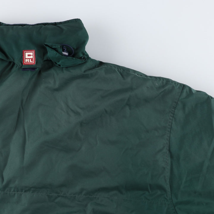 Ralph Lauren CHAPS padded puffer jacket, men's size XL polyester Green type dark green Vintage Second Hand
