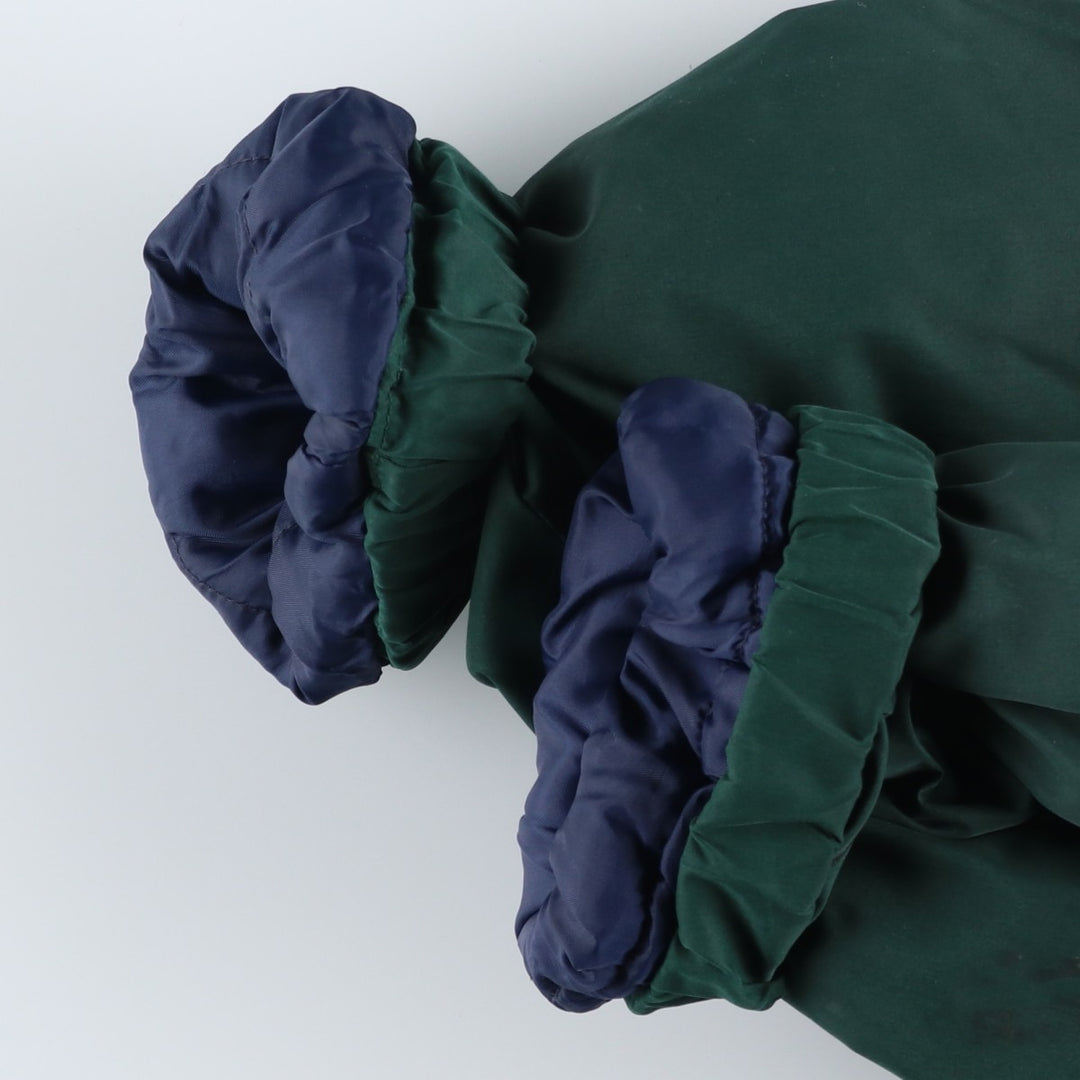 Ralph Lauren CHAPS padded puffer jacket, men's size XL polyester Green type dark green Vintage Second Hand