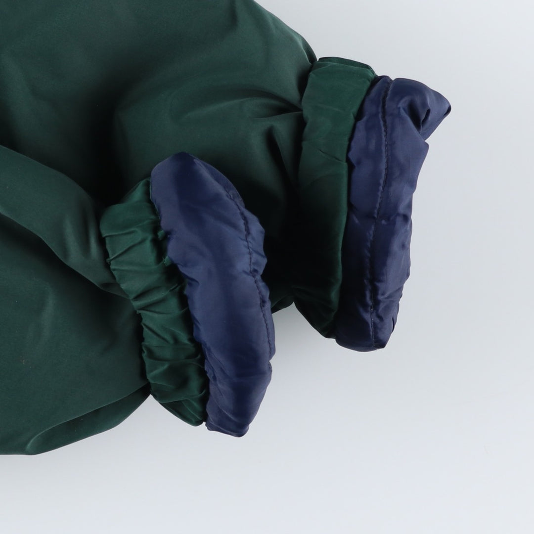 Ralph Lauren CHAPS padded puffer jacket, men's size XL polyester Green type dark green Vintage Second Hand