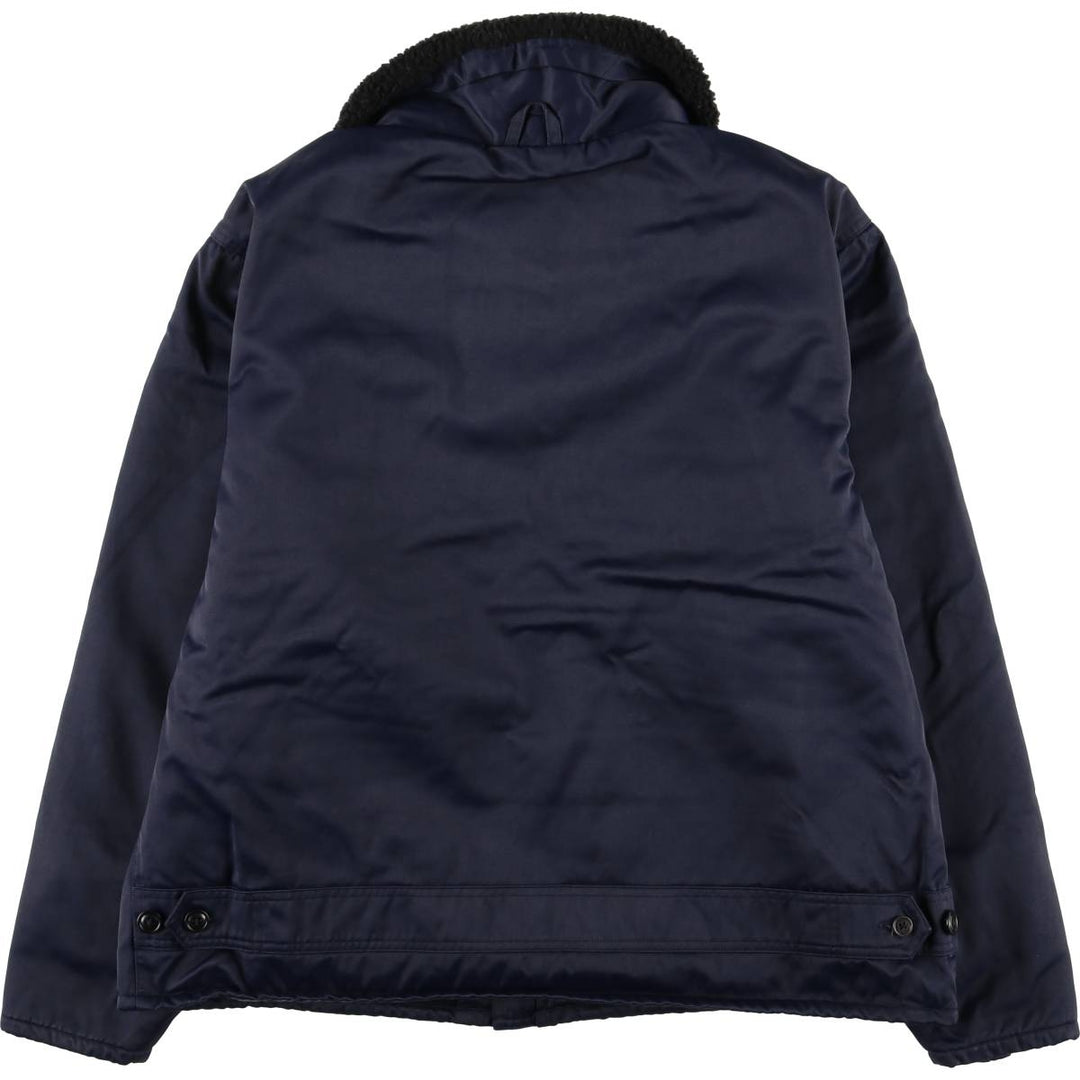 90'S Ralph Lauren Polo Sport TECHNICAL SNOWBOARD GEAR padded puffer jacket, men's size XL cotton navy blue type Vintage Second Hand