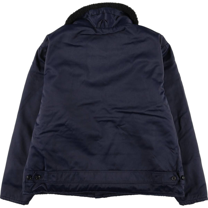 90'S Ralph Lauren Polo Sport TECHNICAL SNOWBOARD GEAR padded puffer jacket, men's size XL cotton navy blue type Vintage Second Hand