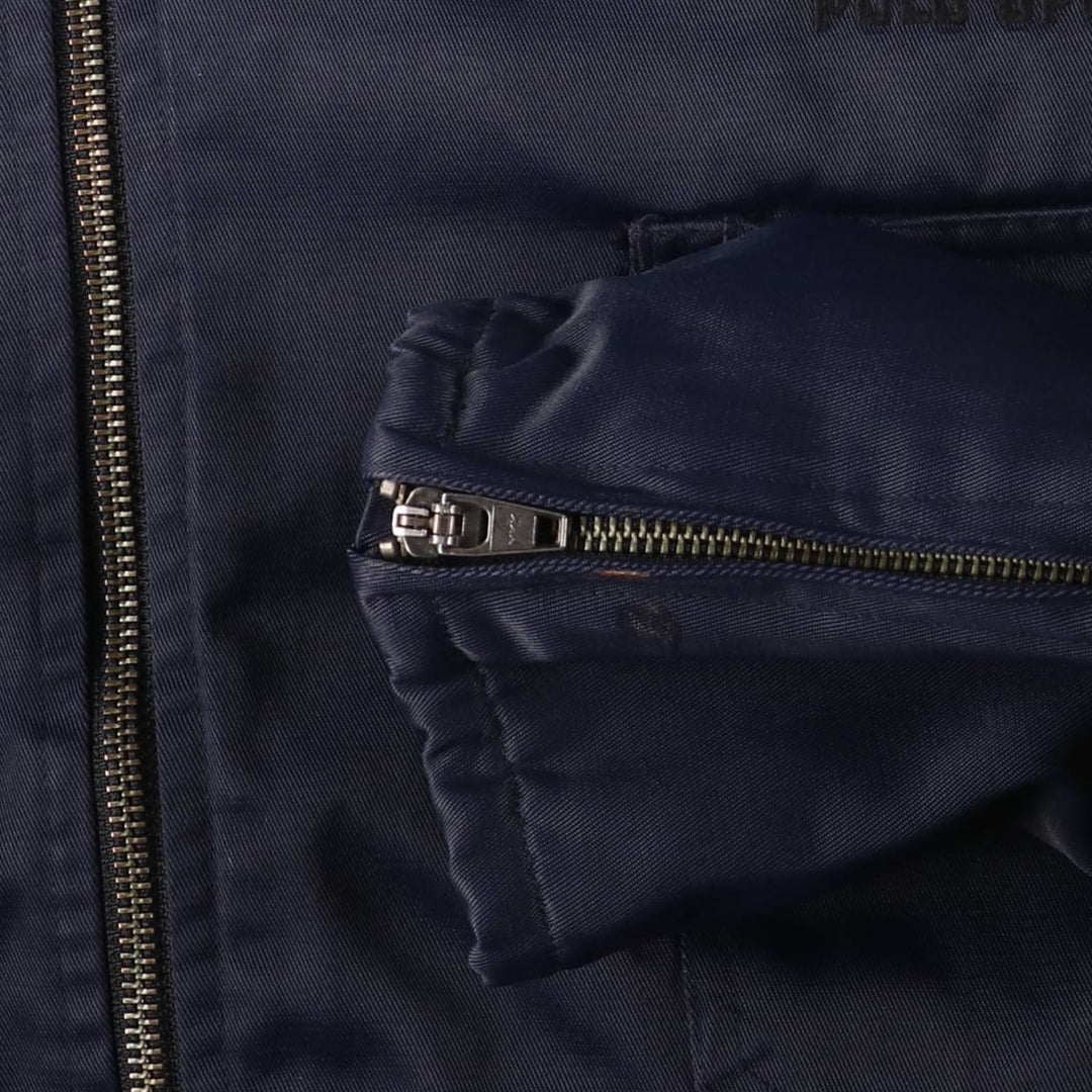 90'S Ralph Lauren Polo Sport TECHNICAL SNOWBOARD GEAR padded puffer jacket, men's size XL cotton navy blue type Vintage Second Hand