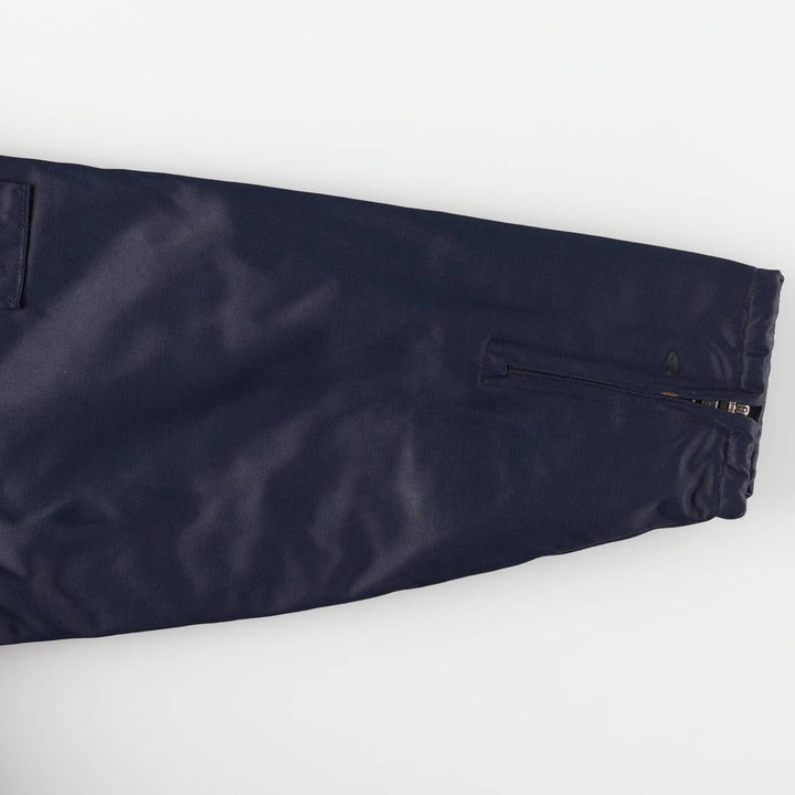 90'S Ralph Lauren Polo Sport TECHNICAL SNOWBOARD GEAR padded puffer jacket, men's size XL cotton navy blue type Vintage Second Hand