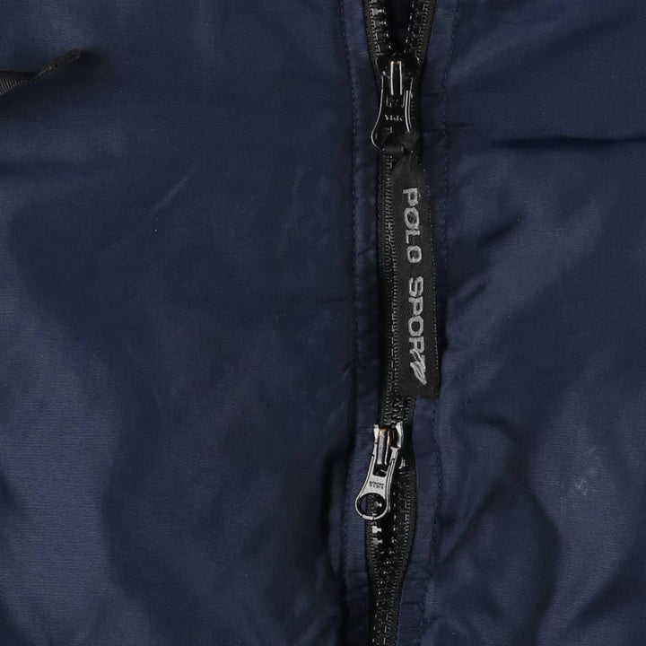 Ralph Lauren POLO SPORT nylon jacket, men's size S Nylon navy blue type Vintage Second Hand