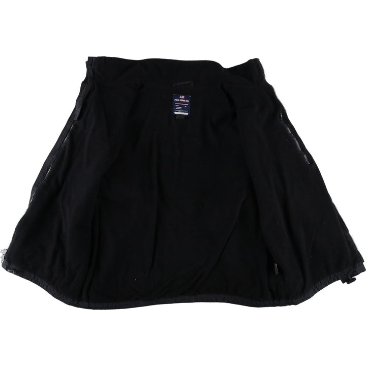 Ralph Lauren Polo Jeans Company Men's Padded Puffer Jacket, Size L Nylon black type Vintage Second Hand