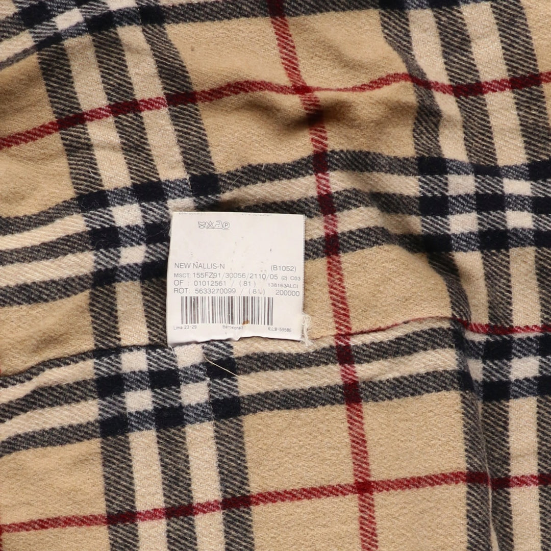 Burberry's BURBERRY LONDON padded jacket puffer jacket men's XXL size cotton Beige type Vintage Second Hand