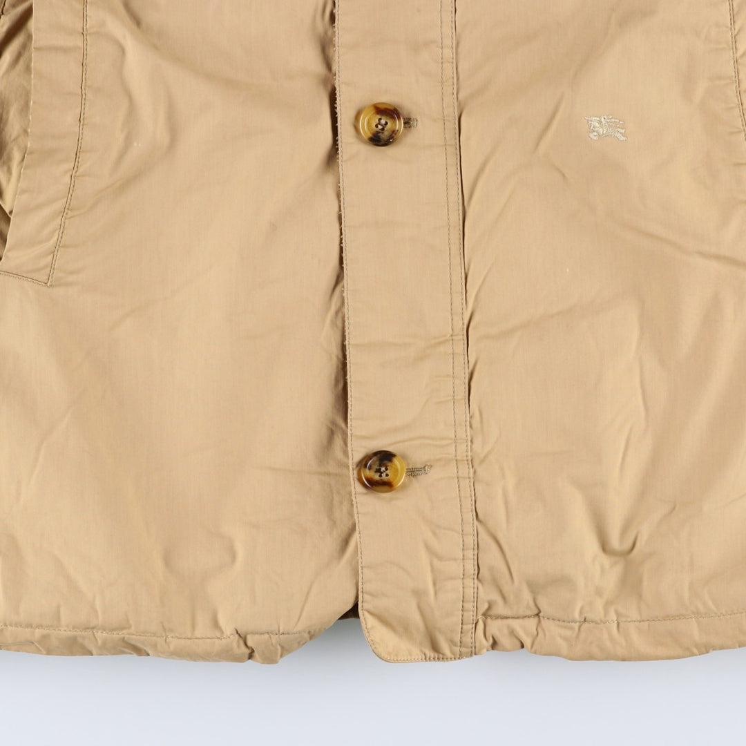 Burberry's BURBERRY LONDON padded jacket puffer jacket men's XXL size cotton Beige type Vintage Second Hand