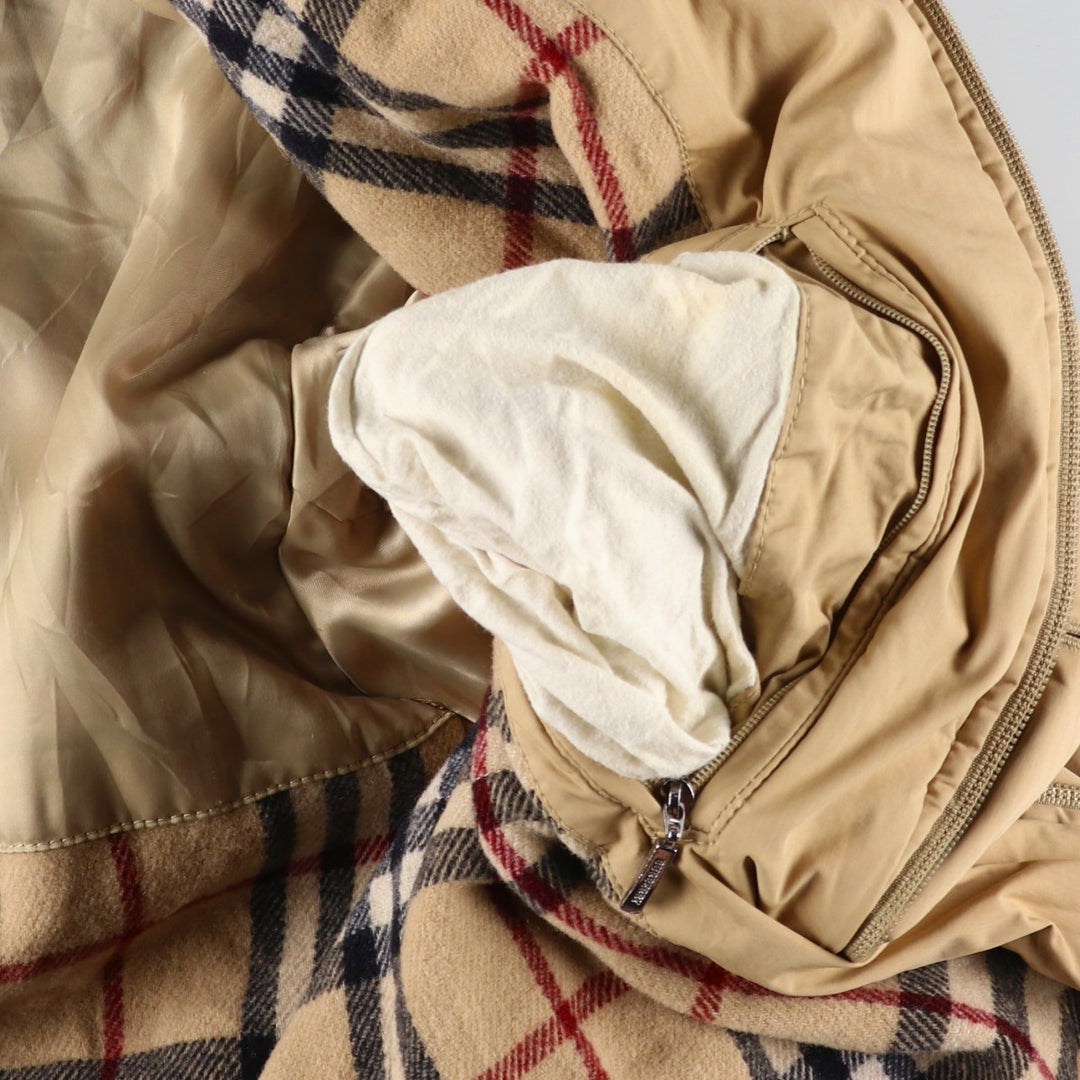 Burberry's BURBERRY LONDON padded jacket puffer jacket men's XXL size cotton Beige type Vintage Second Hand