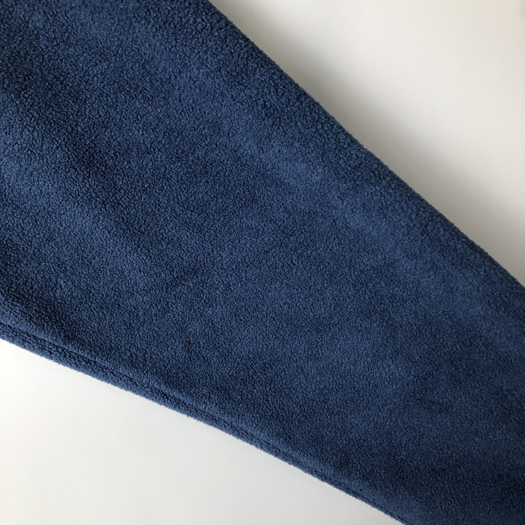 Patagonia Lightweight Synchilla Snap Tee (25580FA18) - Half-Snap Fleece Pullover, Men's Medium polyester navy blue type Vintage Second Hand