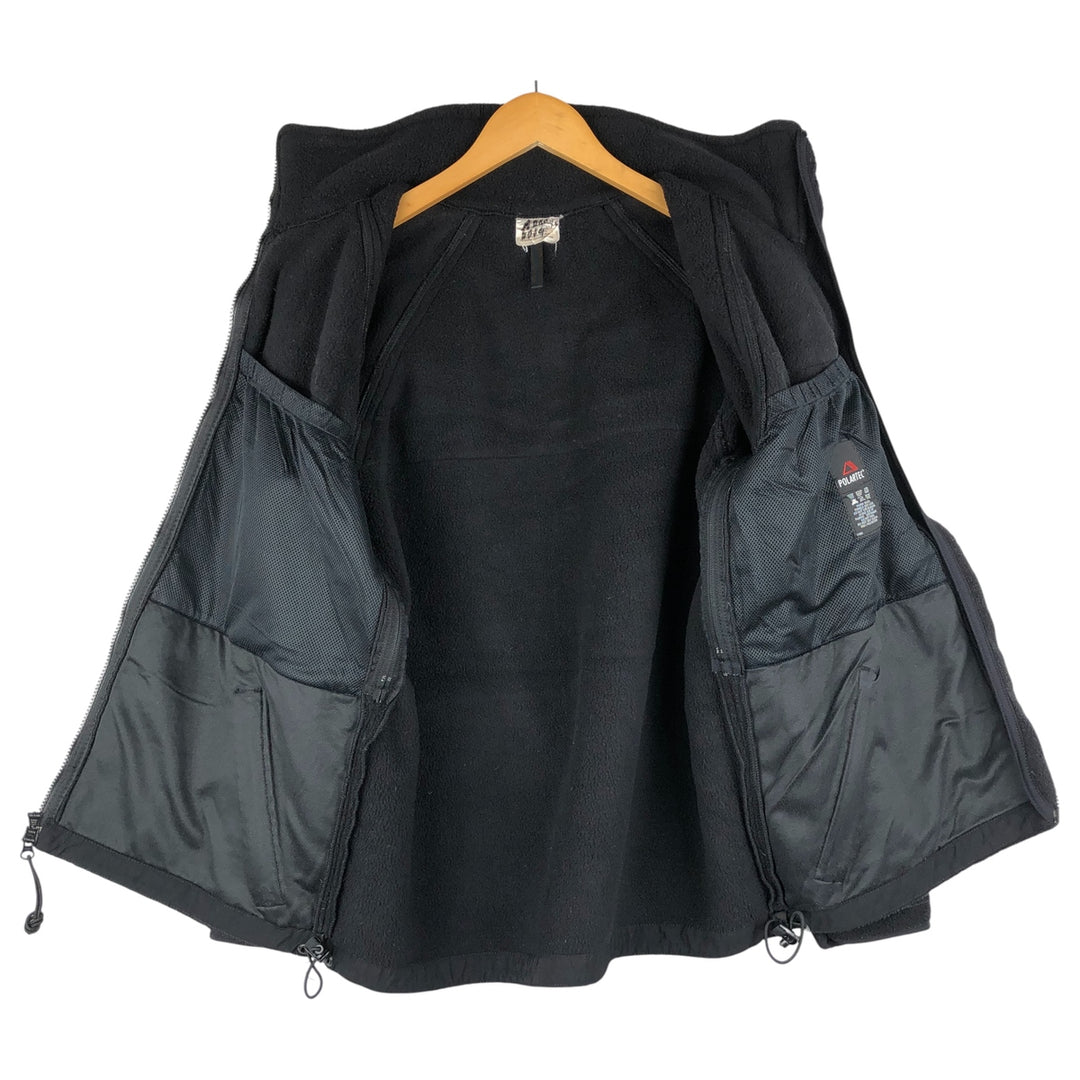 US Army Peckham Military Fleece Jacket, Small, Men's Size S polyester black type Vintage Second Hand