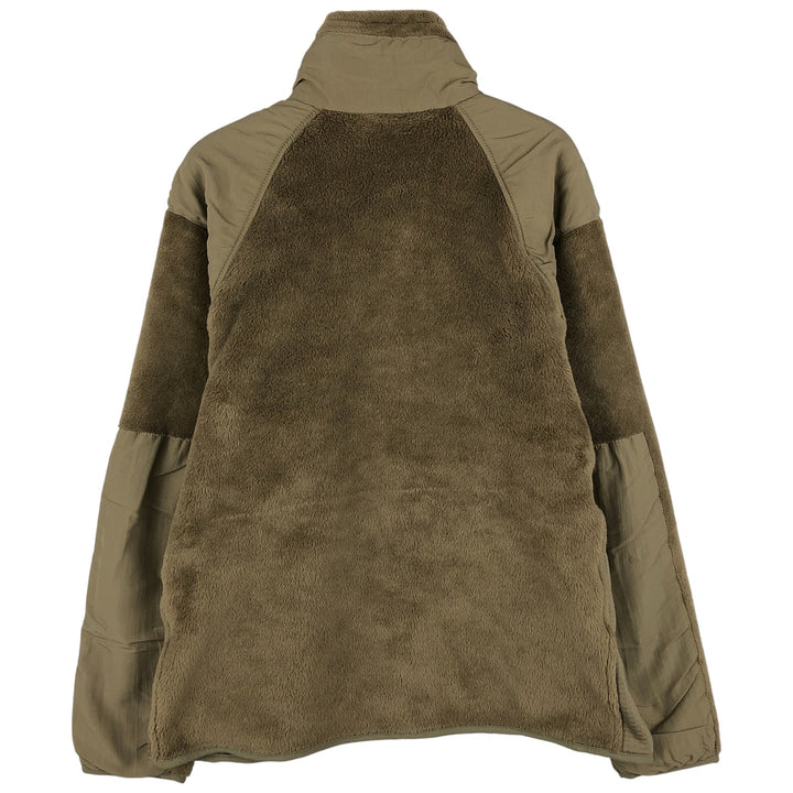 Civilian PROPPER Military Fleece Jacket, Men's Size L polyester Khaki type Vintage Second Hand